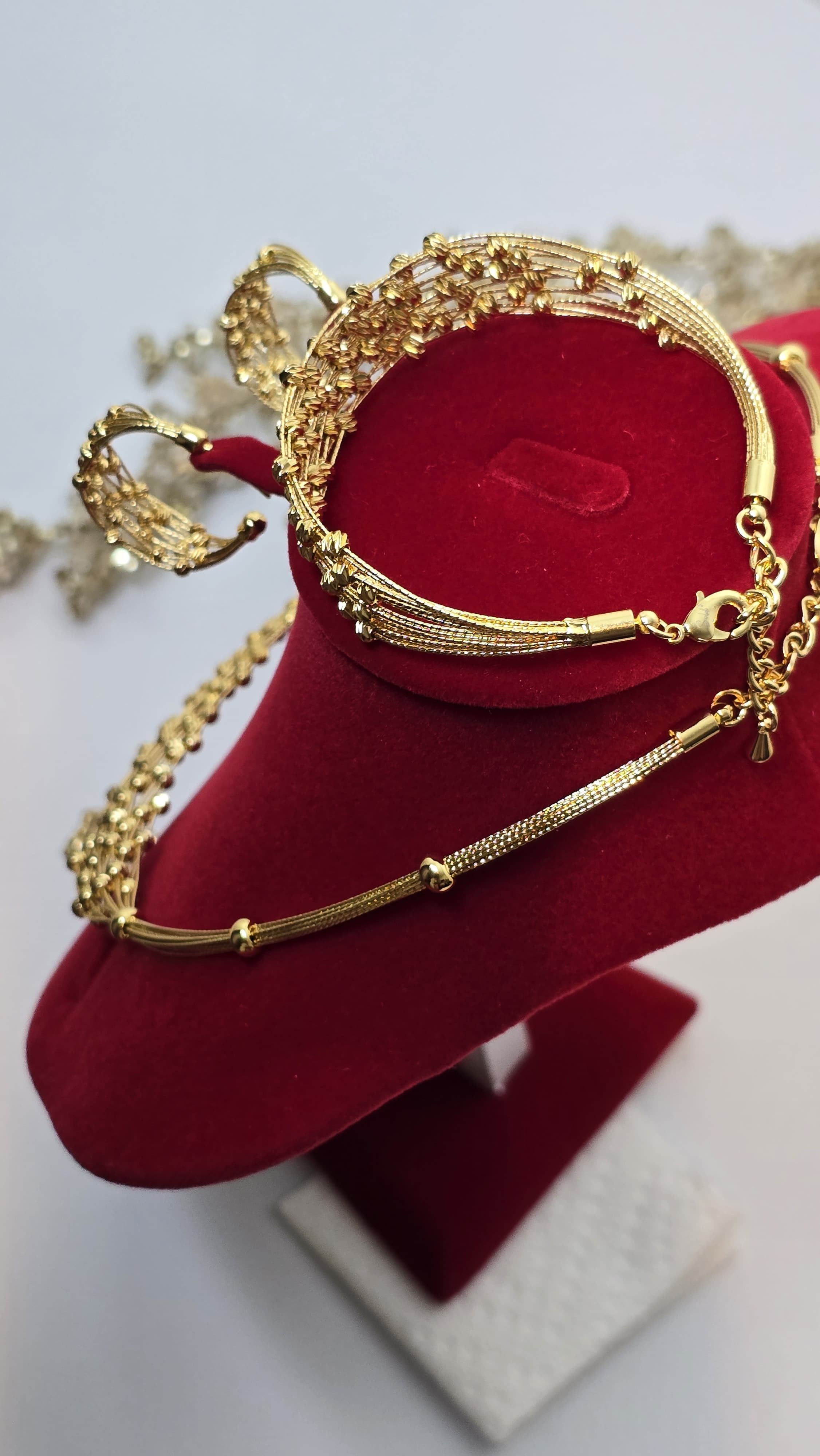 24K Gold-Coated 4-Piece Jewelry Set