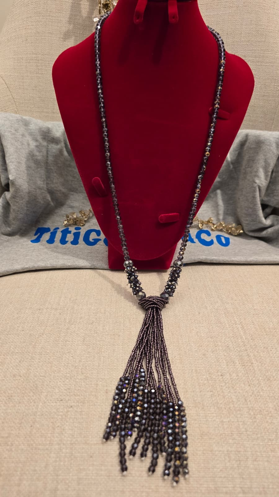 Long Beaded Necklace