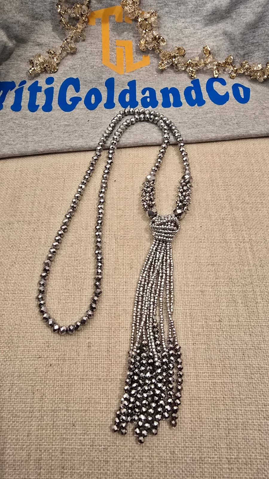 Long Beaded Necklace