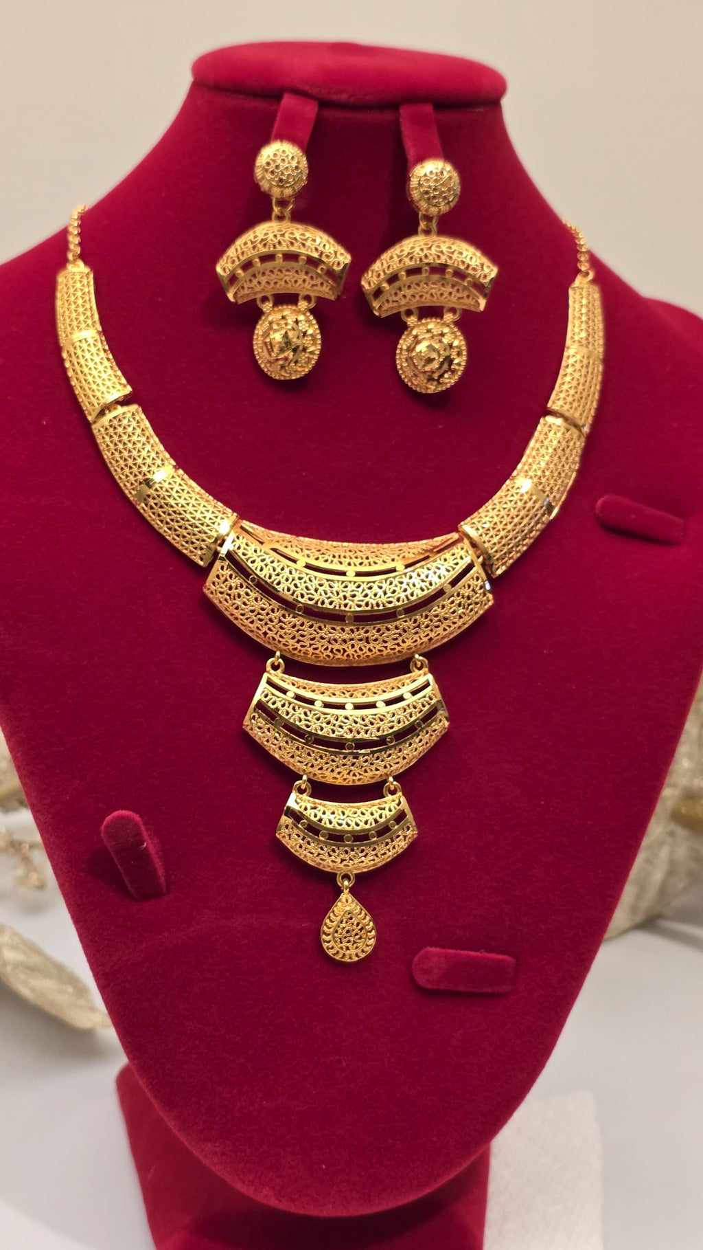 Indian Style 2-Piece Jewelry Set