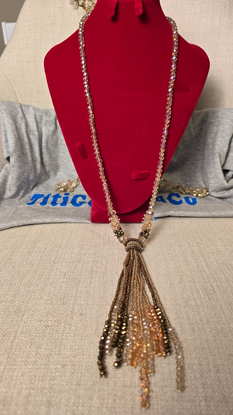 Long Beaded Necklace