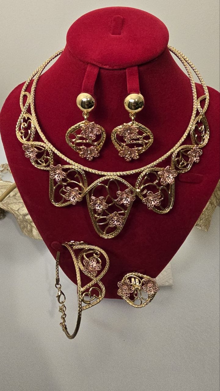 Brazilian Gold Jewelry Set