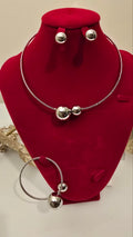 Silver Jewelry Set