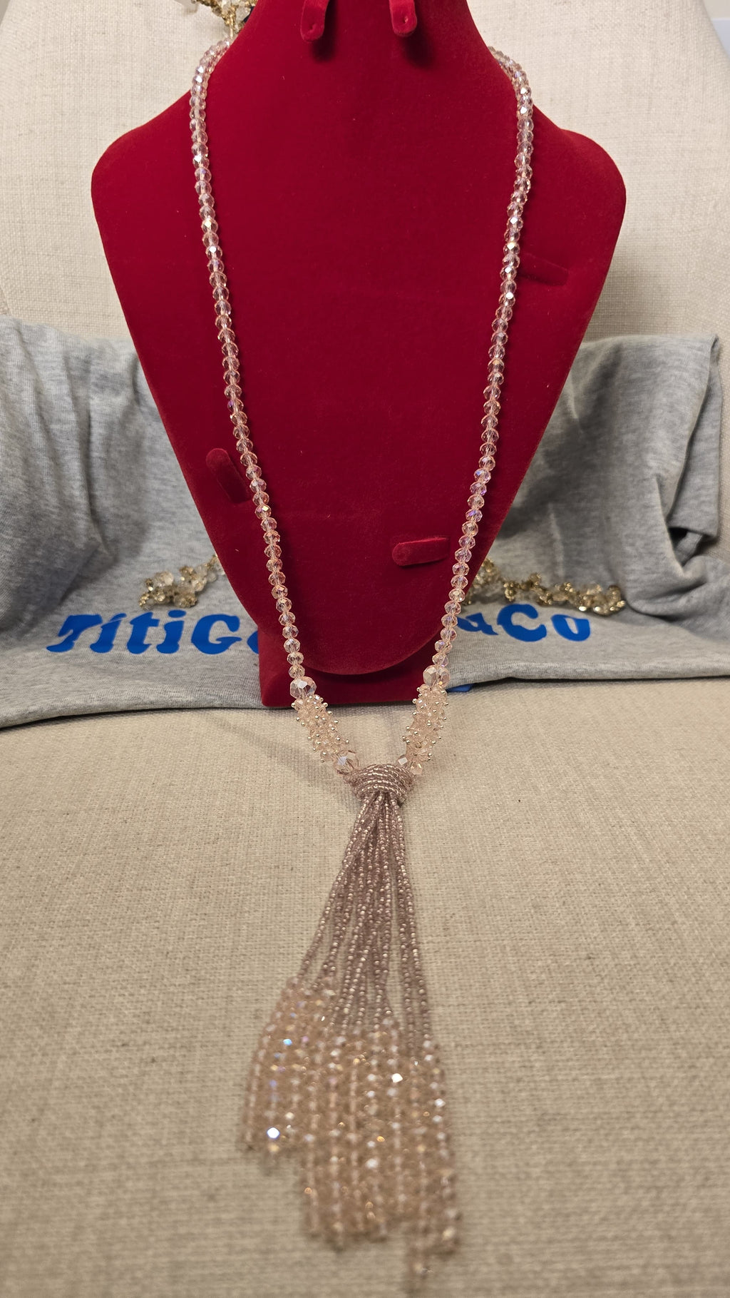 Long Beaded Necklace