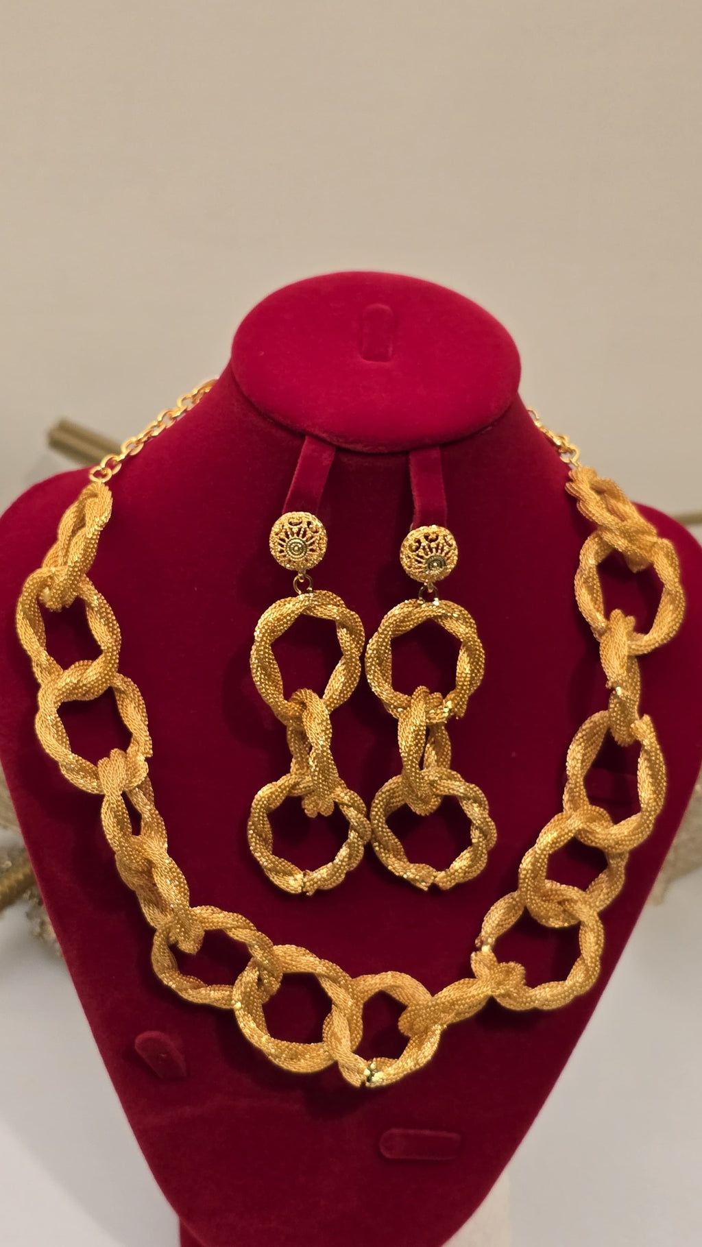 Indian Style 2-Piece Jewelry Set