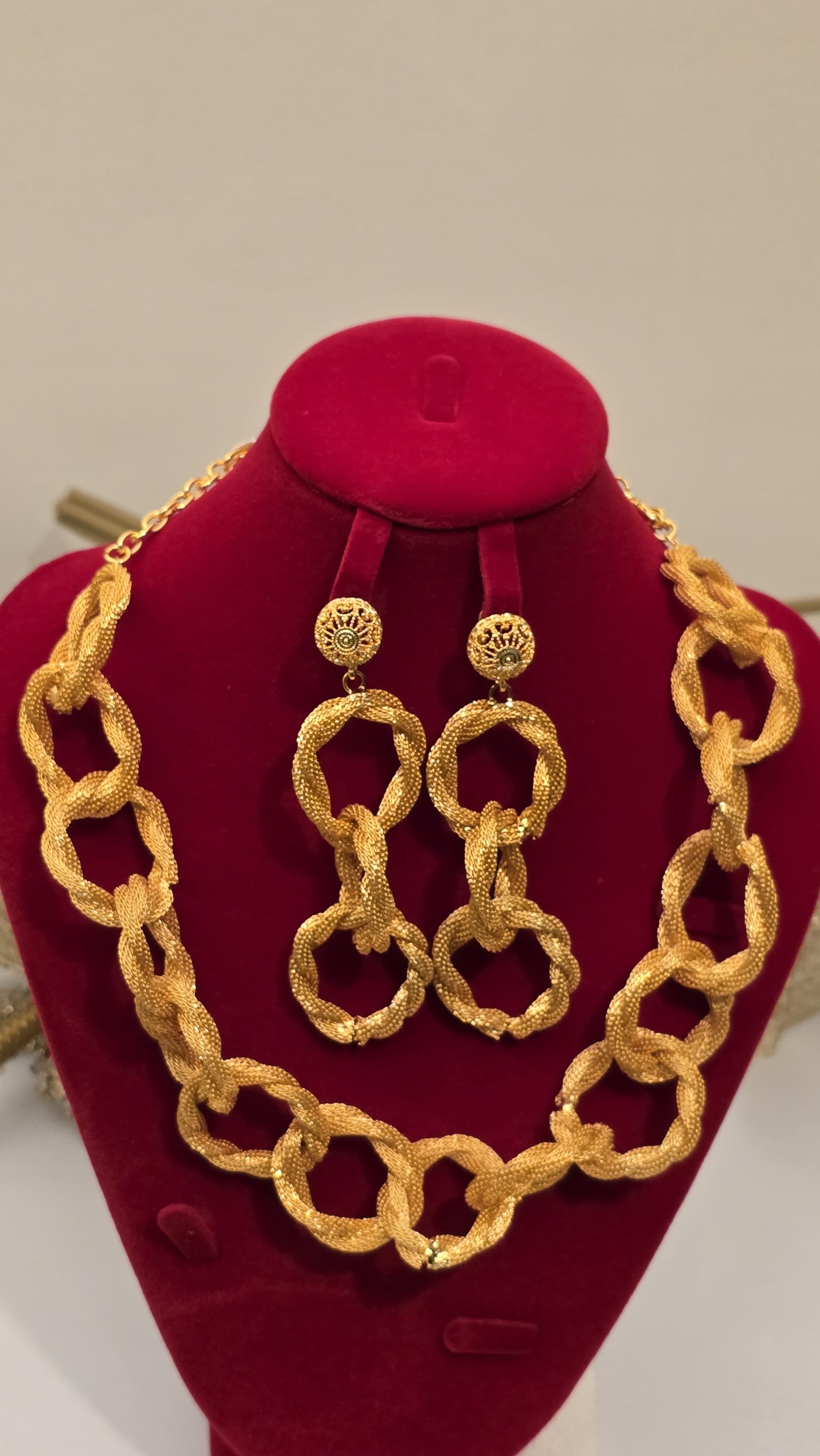 Indian Style 2-Piece Jewelry Set