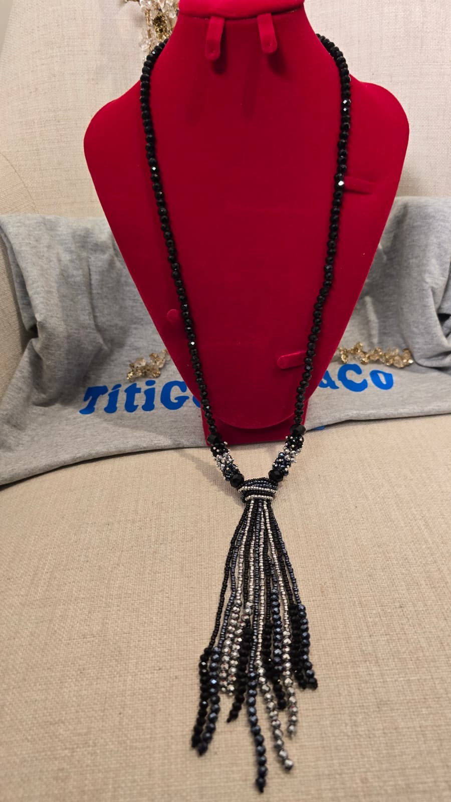 Long Beaded Necklace
