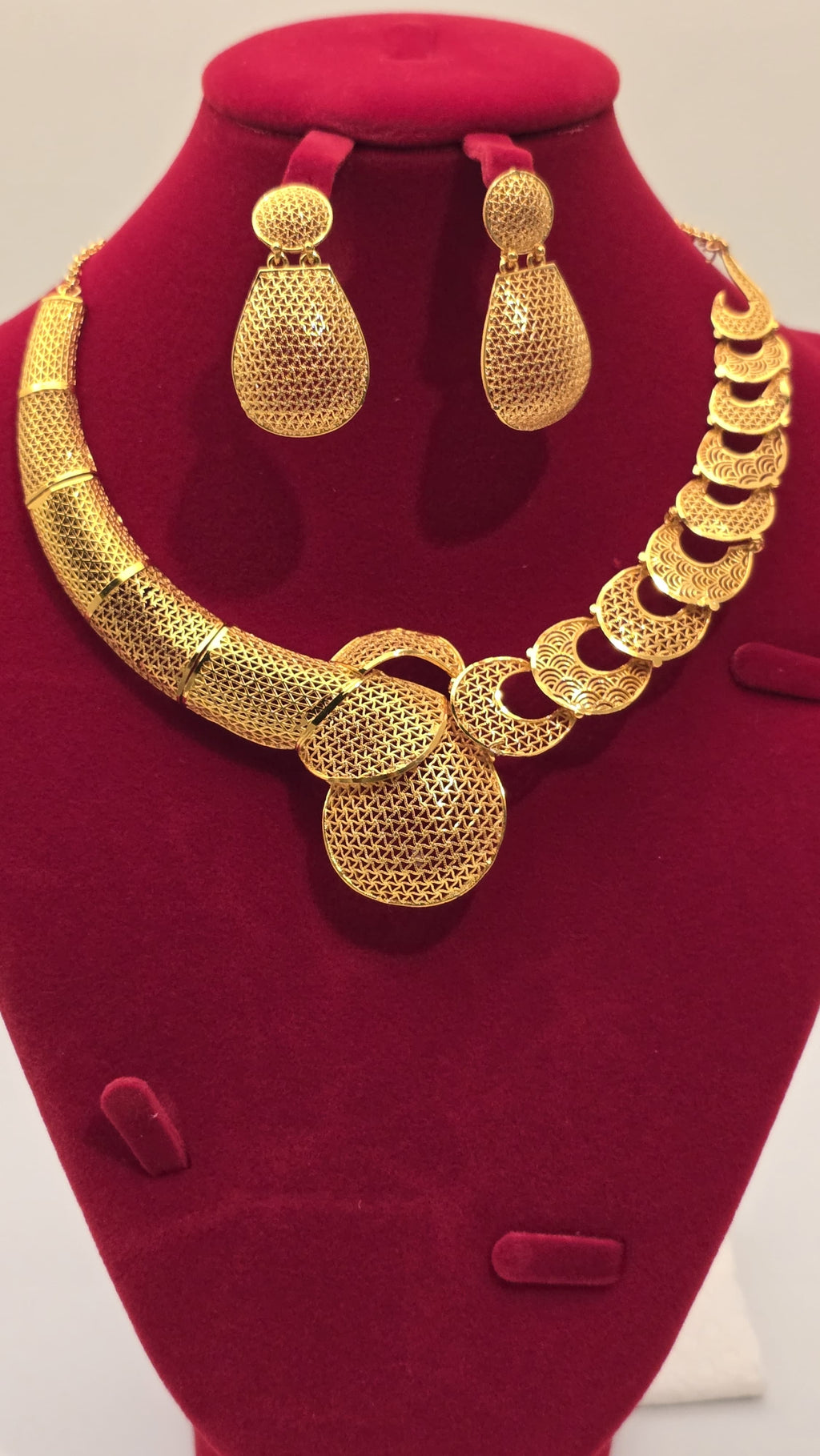 Indian Style 2-Piece Jewelry Set