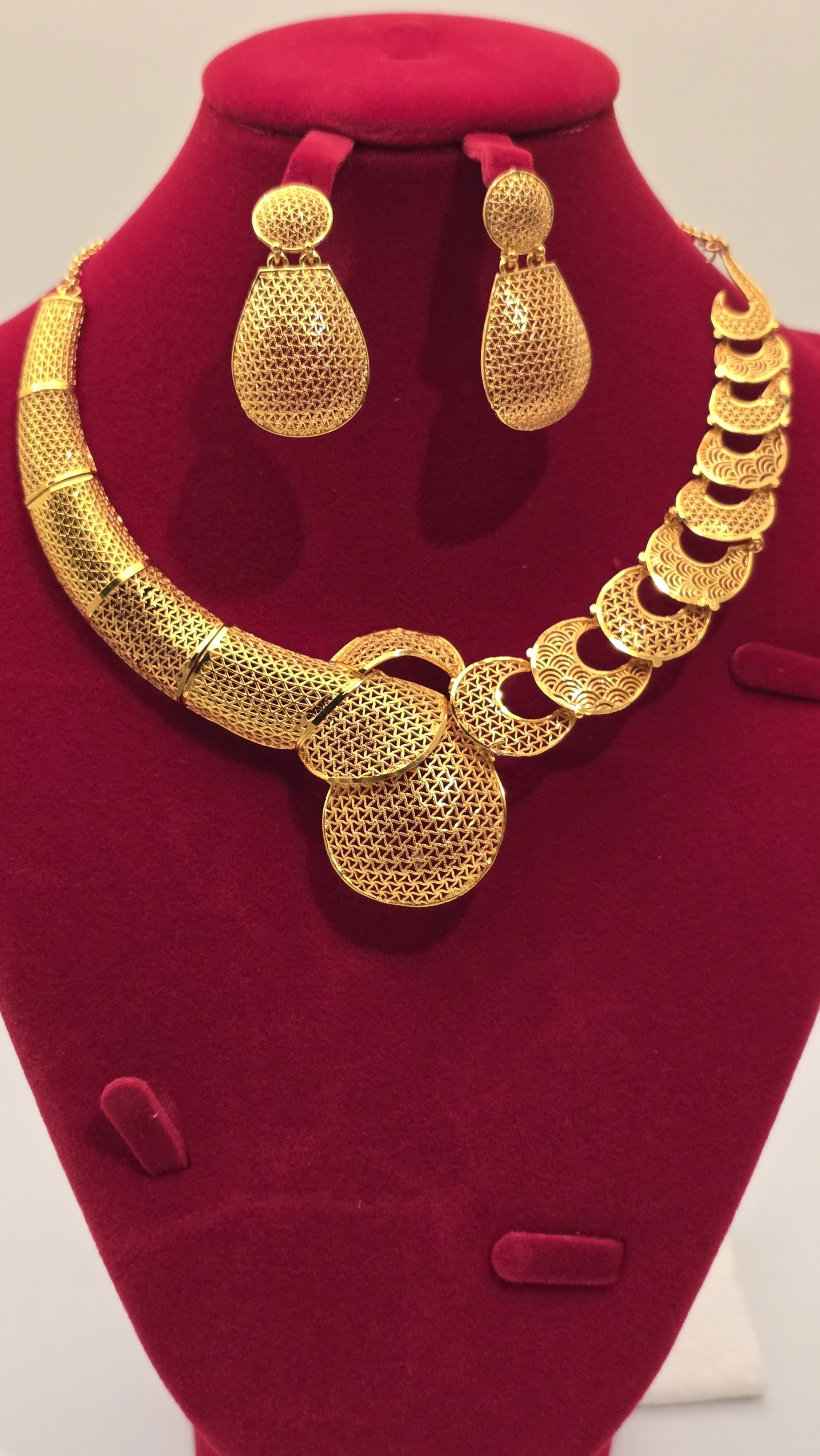 Indian Style 2-Piece Jewelry Set