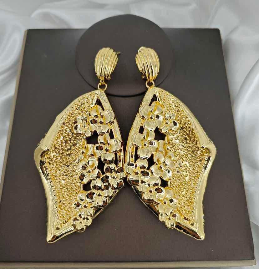 Gold Plated Bold Earrings