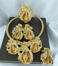 Gold-Tone Statement Jewelry Set