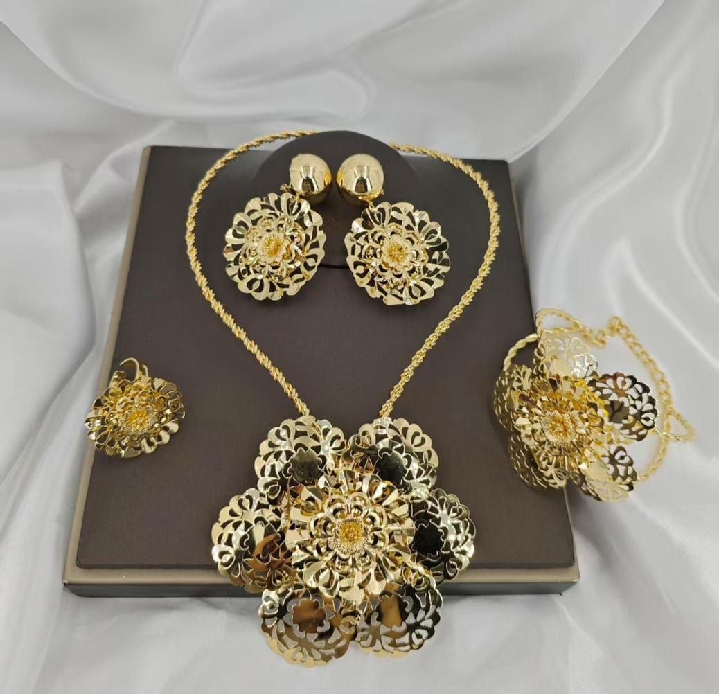 Gold-Tone Statement Jewelry