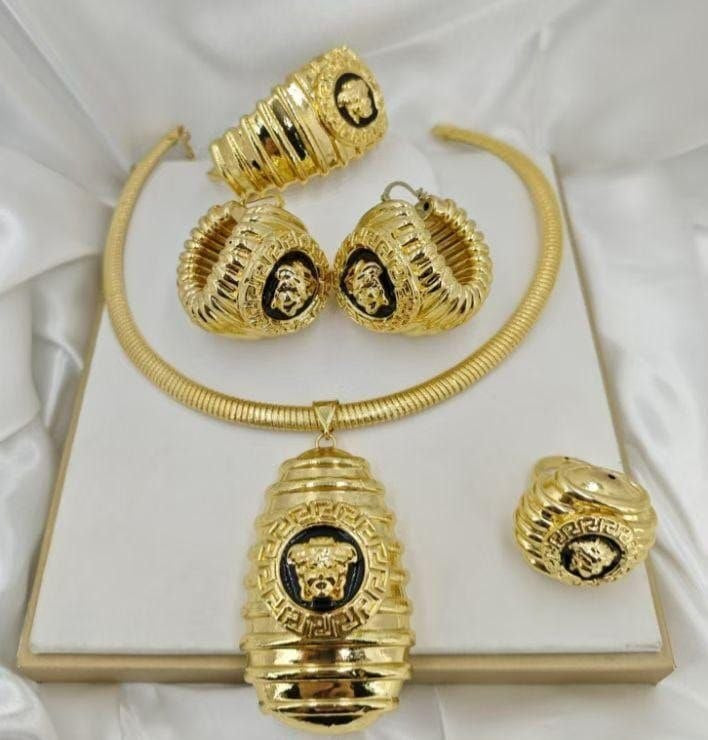 Gold-Tone Statement Jewelry