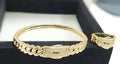 Zirconia Bangle & Ring Set
