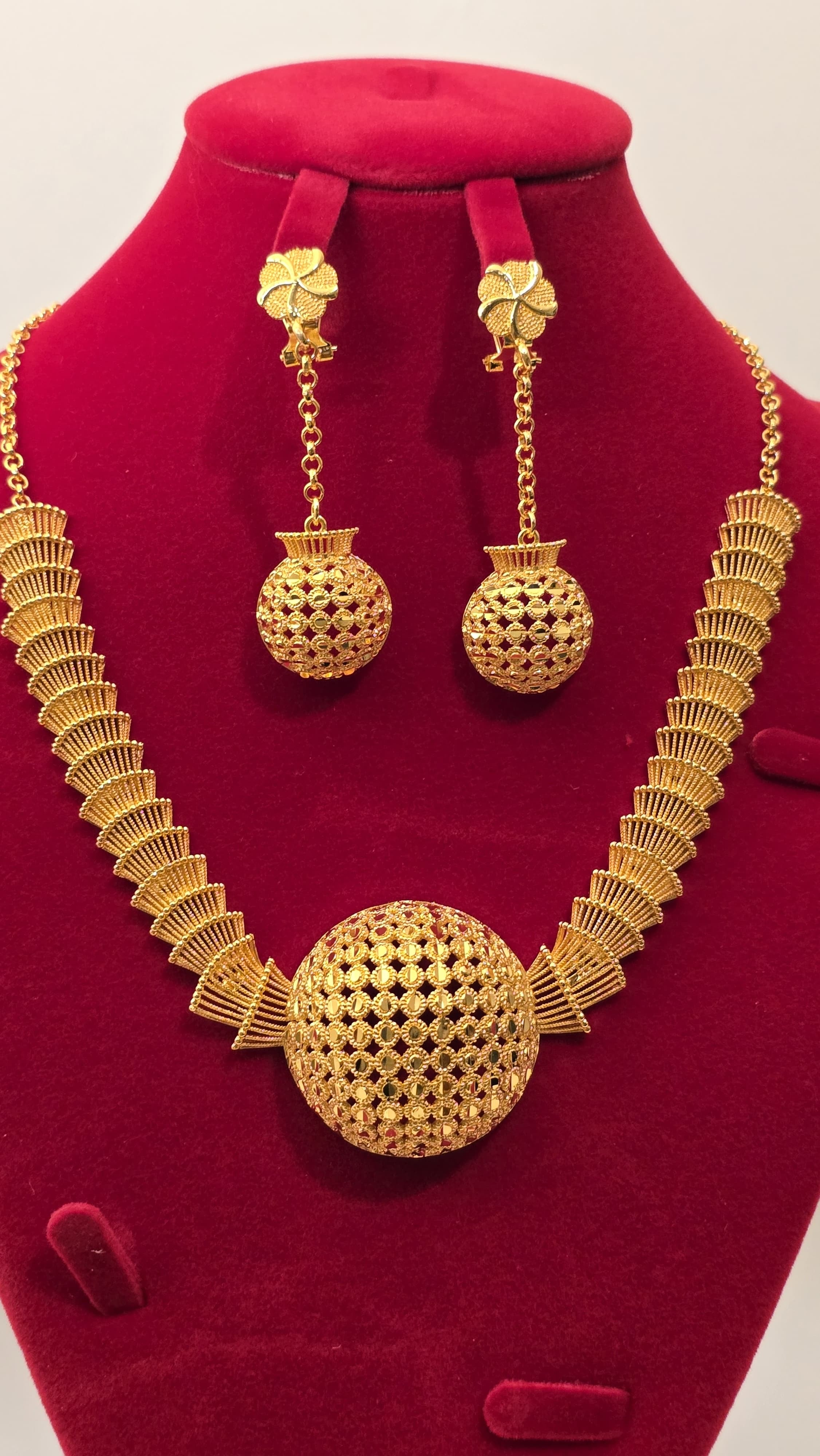 Indian Style 2-Piece Jewelry Set