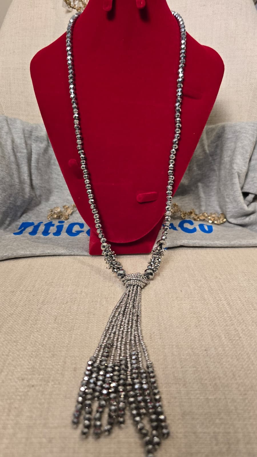 Long Beaded Necklace